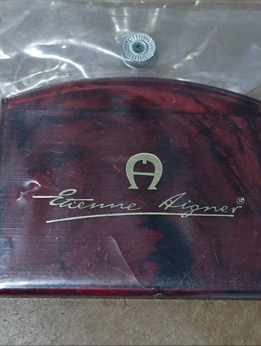 Vintage Etienne Aigner Handbag/Mirror